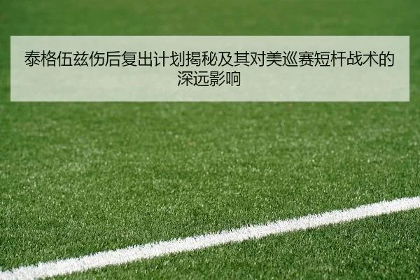 泰格伍兹伤后复出计划揭秘及其对美巡赛短杆战术的深远影响